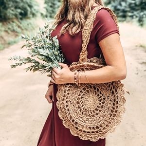 Boho Straw bag